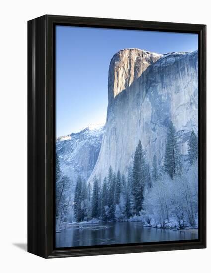 Scenic Image of El Capitan in Yosemite National Park.-Justin Bailie-Framed Premier Image Canvas