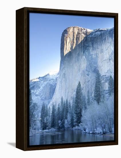Scenic Image of El Capitan in Yosemite National Park.-Justin Bailie-Framed Premier Image Canvas
