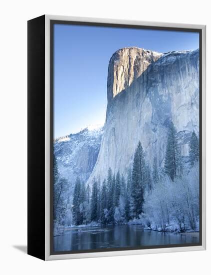 Scenic Image of El Capitan in Yosemite National Park.-Justin Bailie-Framed Premier Image Canvas