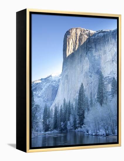 Scenic Image of El Capitan in Yosemite National Park.-Justin Bailie-Framed Premier Image Canvas