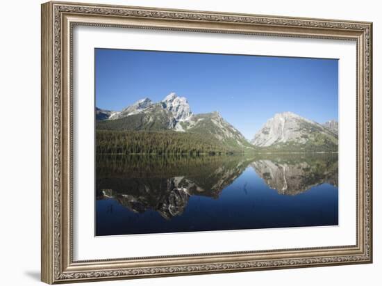 Scenic Image Of Jackson Lake In Grand Teton National Park, WY-Justin Bailie-Framed Photographic Print