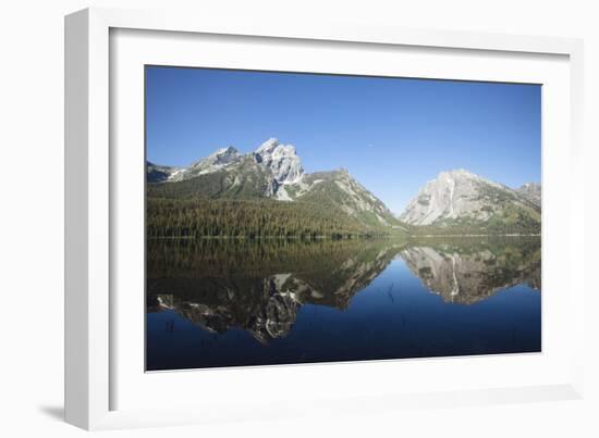 Scenic Image Of Jackson Lake In Grand Teton National Park, WY-Justin Bailie-Framed Photographic Print