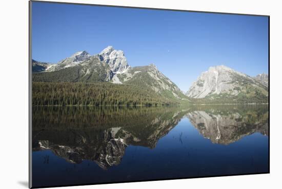 Scenic Image Of Jackson Lake In Grand Teton National Park, WY-Justin Bailie-Mounted Photographic Print