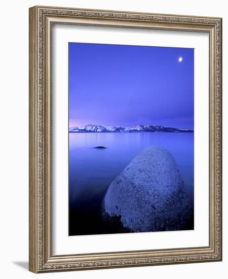 Scenic Image of Lake Tahoe, Ca.-Justin Bailie-Framed Photographic Print