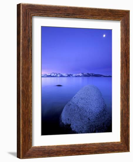 Scenic Image of Lake Tahoe, Ca.-Justin Bailie-Framed Photographic Print