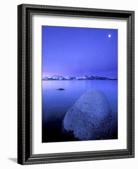 Scenic Image of Lake Tahoe, Ca.-Justin Bailie-Framed Photographic Print