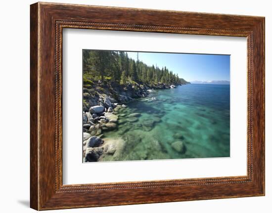 Scenic Image of Lake Tahoe, California-Justin Bailie-Framed Photographic Print