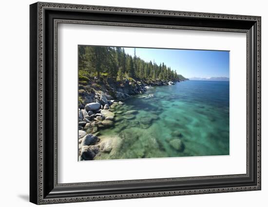 Scenic Image of Lake Tahoe, California-Justin Bailie-Framed Photographic Print