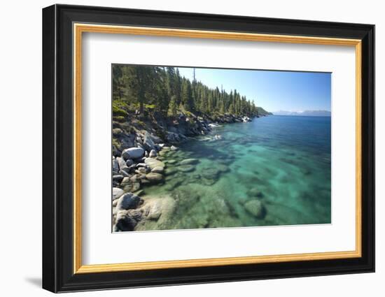 Scenic Image of Lake Tahoe, California-Justin Bailie-Framed Photographic Print