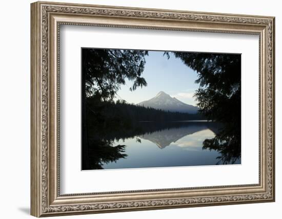 Scenic Image of Lost Lake, Oregon-Justin Bailie-Framed Photographic Print