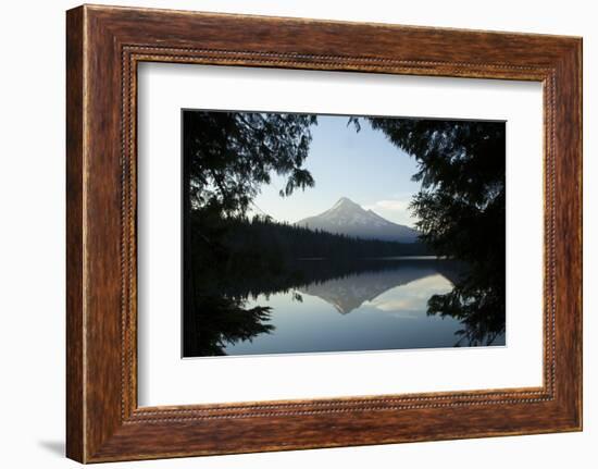 Scenic Image of Lost Lake, Oregon-Justin Bailie-Framed Photographic Print