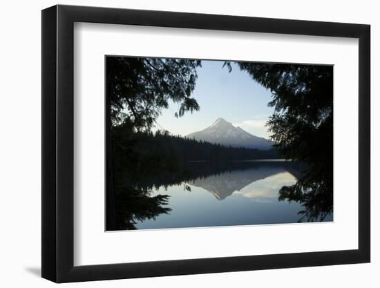 Scenic Image of Lost Lake, Oregon-Justin Bailie-Framed Photographic Print