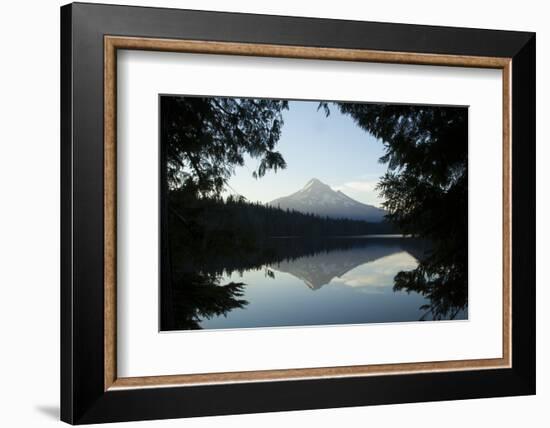 Scenic Image of Lost Lake, Oregon-Justin Bailie-Framed Photographic Print