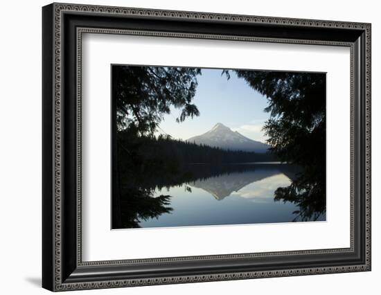 Scenic Image of Lost Lake, Oregon-Justin Bailie-Framed Photographic Print