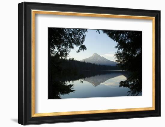 Scenic Image of Lost Lake, Oregon-Justin Bailie-Framed Photographic Print