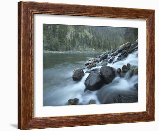 Scenic Image of Salmon River, Idaho.-Justin Bailie-Framed Photographic Print