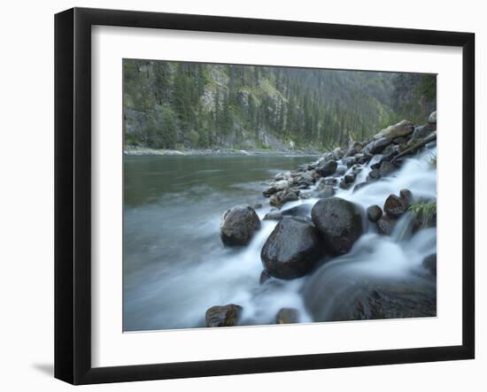 Scenic Image of Salmon River, Idaho.-Justin Bailie-Framed Photographic Print