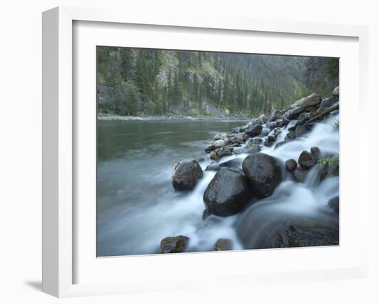 Scenic Image of Salmon River, Idaho.-Justin Bailie-Framed Photographic Print