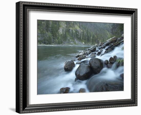 Scenic Image of Salmon River, Idaho.-Justin Bailie-Framed Photographic Print