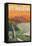 Scenic Mount St. Helens, Washington-Lantern Press-Framed Stretched Canvas