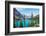 Scenic mountainous landscape of Banff National Park, Banff, Alberta, Canada-Panoramic Images-Framed Photographic Print