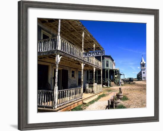 Scenic of 1880's Ghost Town, Murdo, South Dakota, USA-Bill Bachmann-Framed Photographic Print