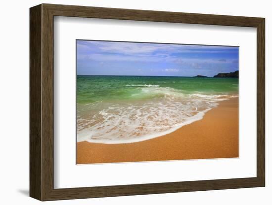 Scenic of Secret Beach, Kauai, Hawaii, USA-Jaynes Gallery-Framed Photographic Print