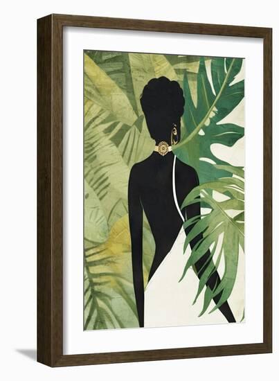 Scenic Palms 2-Kimberly Allen-Framed Art Print