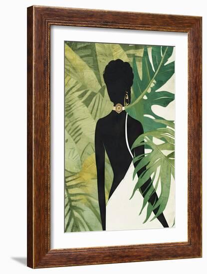 Scenic Palms 2-Kimberly Allen-Framed Art Print