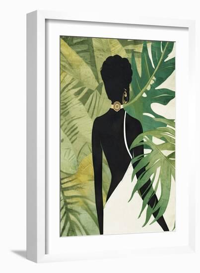 Scenic Palms 2-Kimberly Allen-Framed Art Print