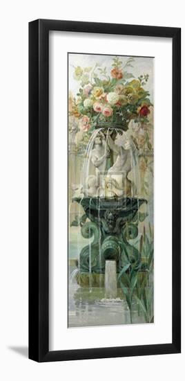 Scenic Panel IV-P^ Galland-Framed Art Print