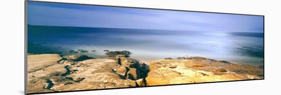 Scenic View of a Coast, Windansea Beach, La Jolla, San Diego, San Diego County, California, Usa-null-Mounted Photographic Print
