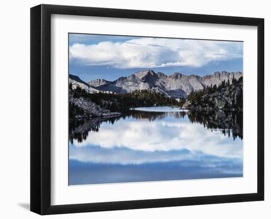 Scenic View Of Alpine Lake Along The John Muir Trail In The Sierra Nevada-Ron Koeberer-Framed Photographic Print