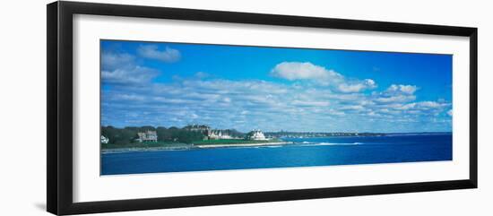 Scenic view of Atlantic Ocean, Providence, Rhode Island, USA-null-Framed Photographic Print