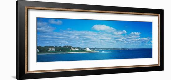 Scenic view of Atlantic Ocean, Providence, Rhode Island, USA-null-Framed Photographic Print