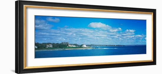 Scenic view of Atlantic Ocean, Providence, Rhode Island, USA-null-Framed Photographic Print