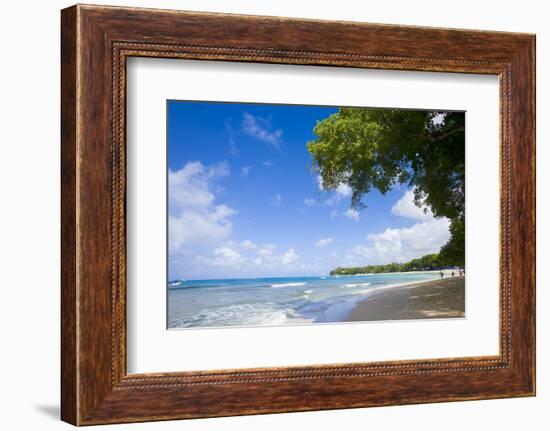 Scenic View of Beach, Sandy Lane Beach, Barbados-Stefano Amantini-Framed Photographic Print