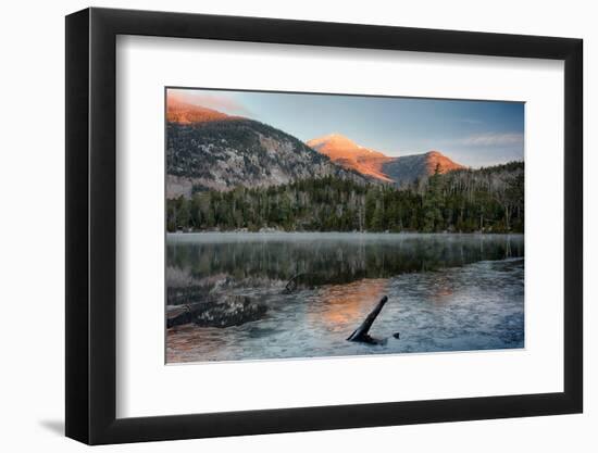 Scenic view of Copperas Pond, Adirondack Mountains State Park, New York State, USA-null-Framed Photographic Print
