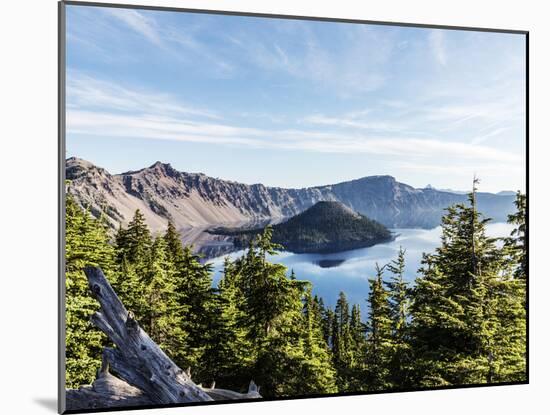 Scenic View Of Crater Lake National Park-Ron Koeberer-Mounted Photographic Print