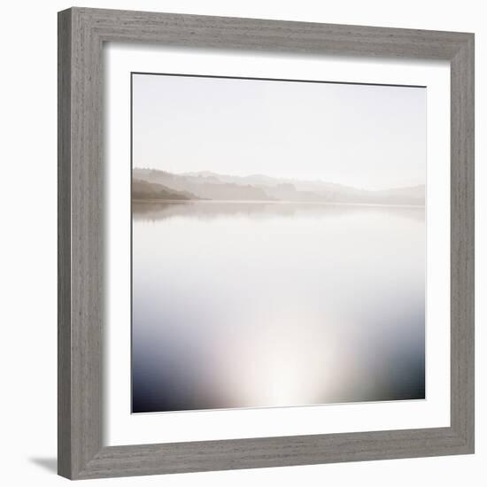 Scenic View Of Crystal Springs Reservoir In The Early Morning Light-Ron Koeberer-Framed Photographic Print