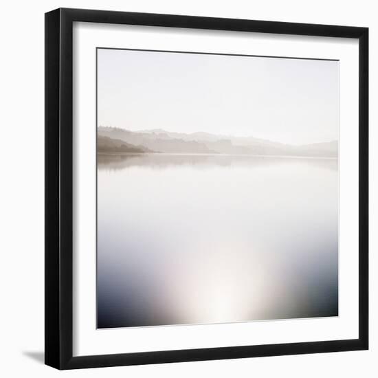 Scenic View Of Crystal Springs Reservoir In The Early Morning Light-Ron Koeberer-Framed Photographic Print