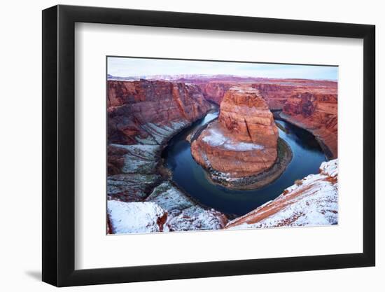 Scenic view of Horseshoe Bend, Arizona, USA-Panoramic Images-Framed Photographic Print