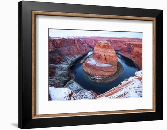 Scenic view of Horseshoe Bend, Arizona, USA-Panoramic Images-Framed Photographic Print