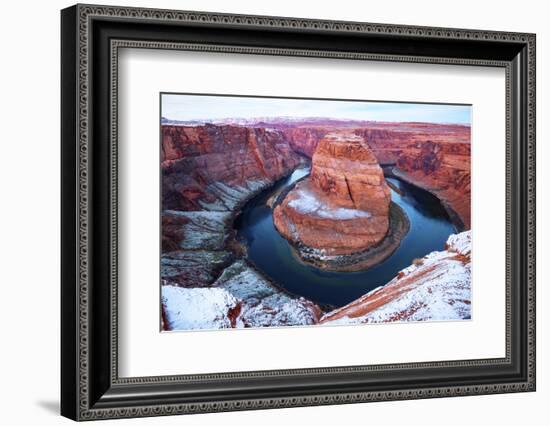 Scenic view of Horseshoe Bend, Arizona, USA-Panoramic Images-Framed Photographic Print