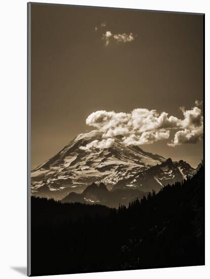 Scenic View Of Mt Rainier From The Pacific Crest Trail-Ron Koeberer-Mounted Photographic Print
