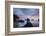 Scenic view of rock formations in the ocean, Haystack Rock, Cannon Beach, Samuel H. Boardman Sta...-Panoramic Images-Framed Photographic Print