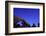 Scenic view of rock formations, Joshua Tree National Park, California, USA-Panoramic Images-Framed Photographic Print