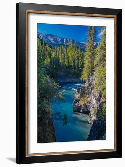 Scenic View Of The Kenai Mountains On The Kenai Peninsula In Southcentral Alaska-null-Framed Photographic Print