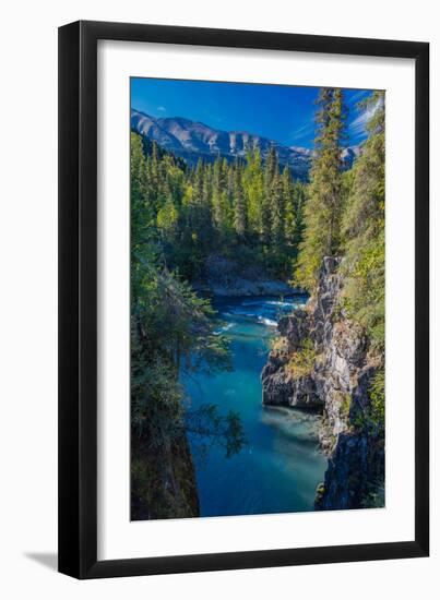 Scenic View Of The Kenai Mountains On The Kenai Peninsula In Southcentral Alaska-null-Framed Photographic Print