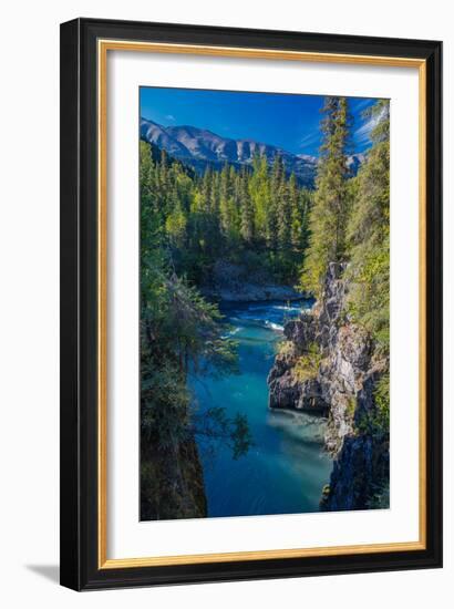 Scenic View Of The Kenai Mountains On The Kenai Peninsula In Southcentral Alaska-null-Framed Photographic Print